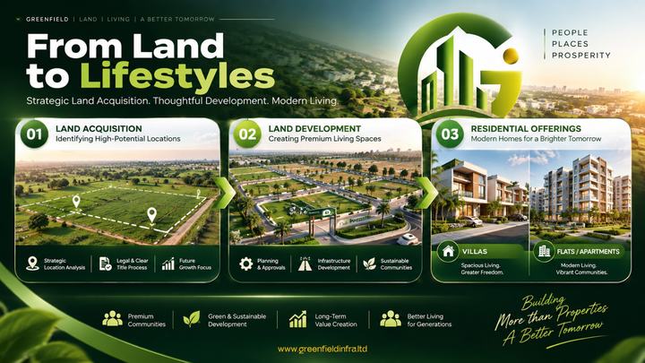 Slide 6 — From land to lifestyles